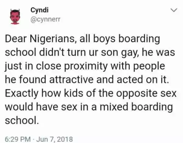 "Boys Boarding School Didn